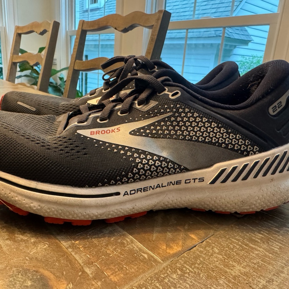 Brooks Adrenaline GTS Men's Blue and Gray Running Shoes
